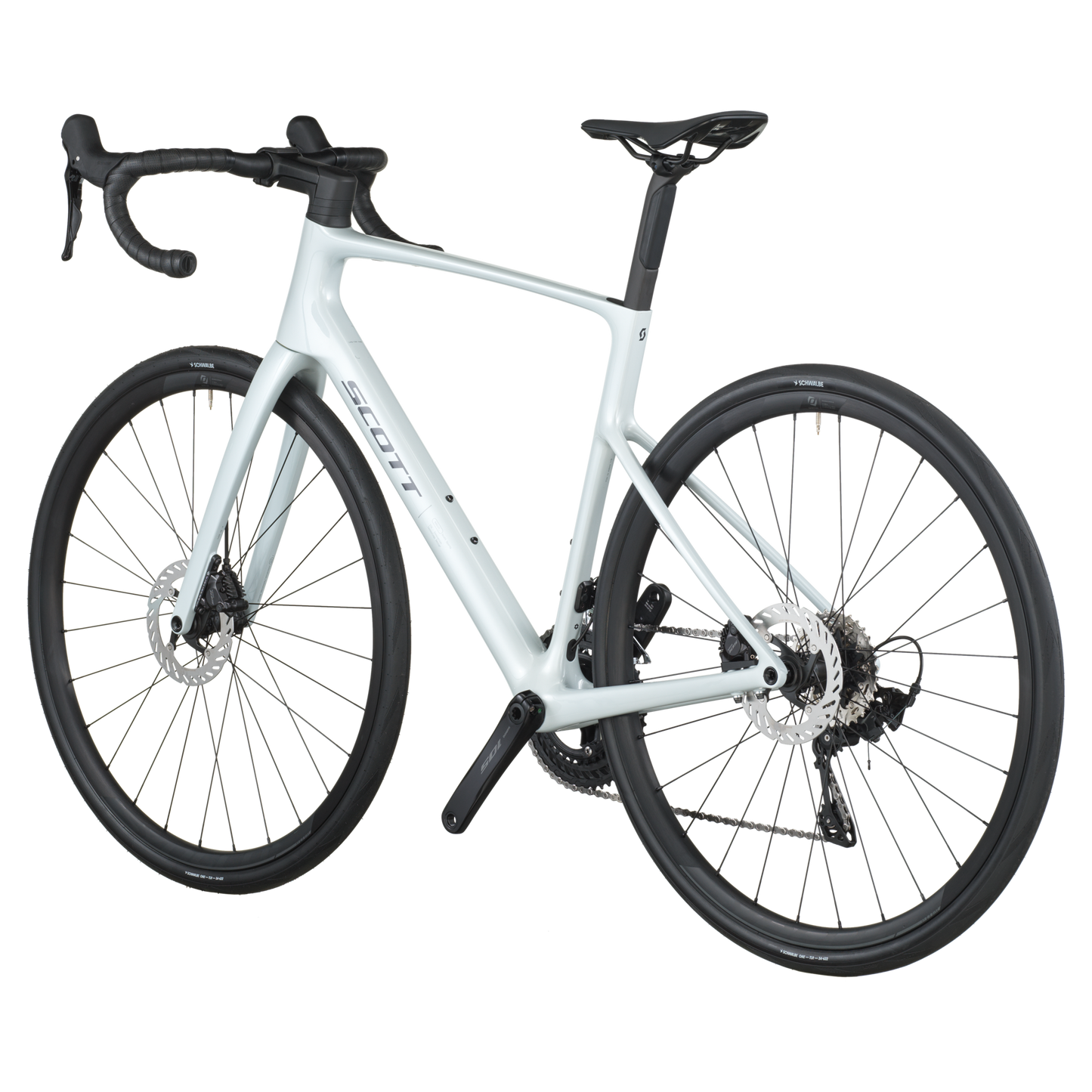 SCOTT Addict 50 Bike - cumulus white