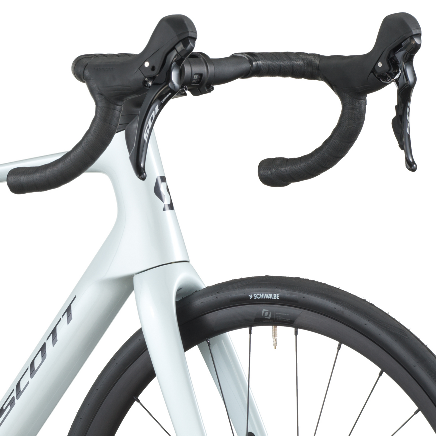 SCOTT Addict 50 Bike - cumulus white