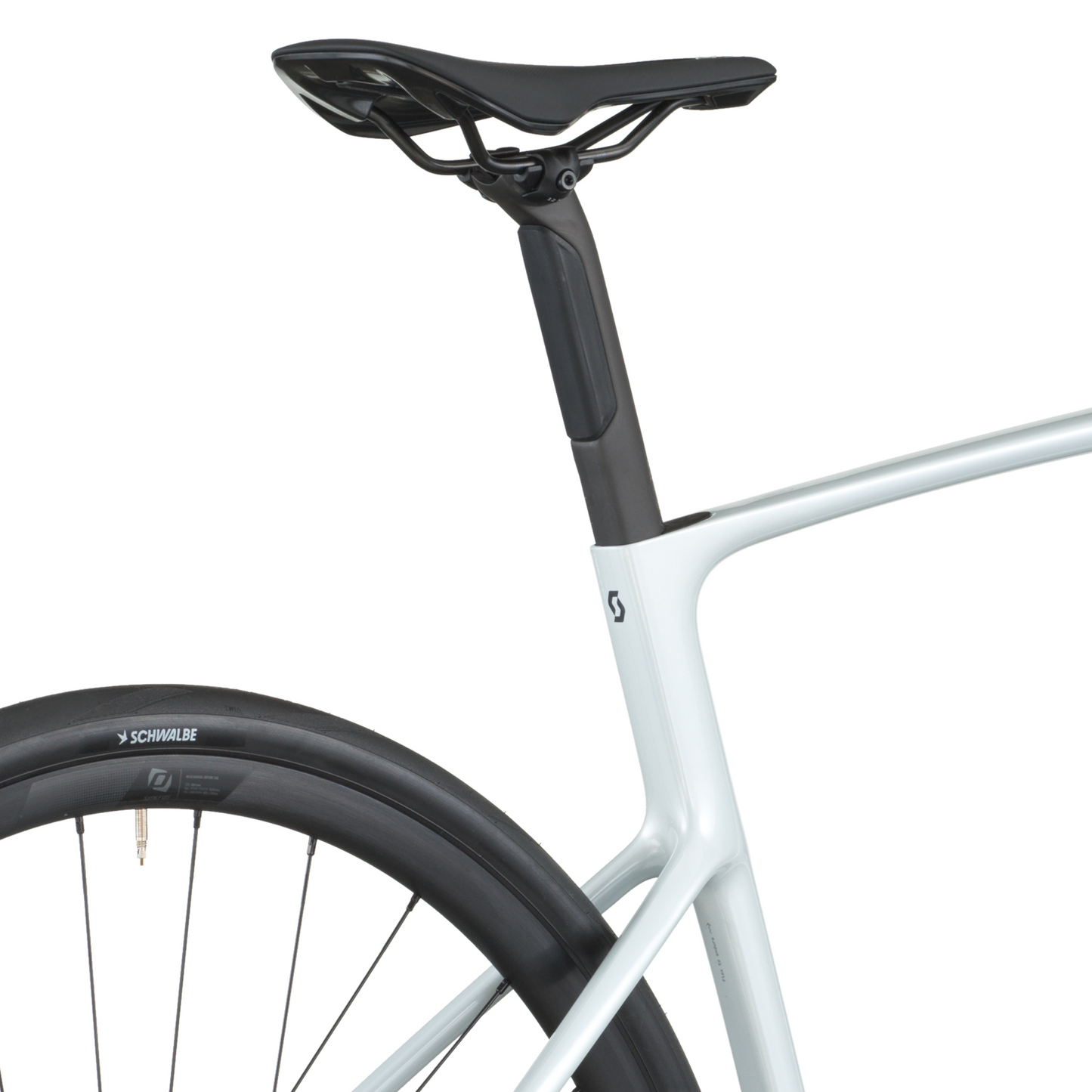 SCOTT Addict 50 Bike - cumulus white