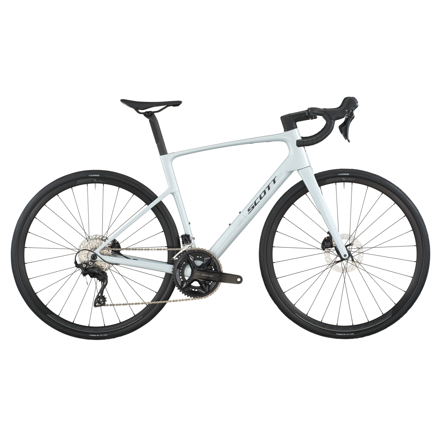 SCOTT Addict 50 Bike - cumulus white