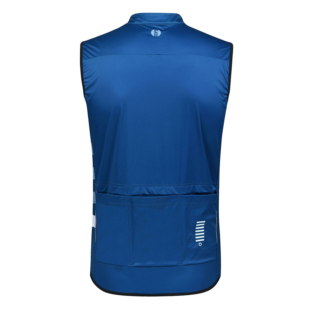 Monton Friday Windproof Vest-Grey Blue
