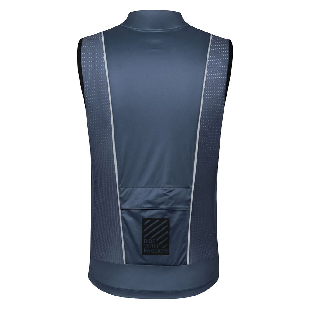 Monton Urban Yako Windproof Vest-Blue