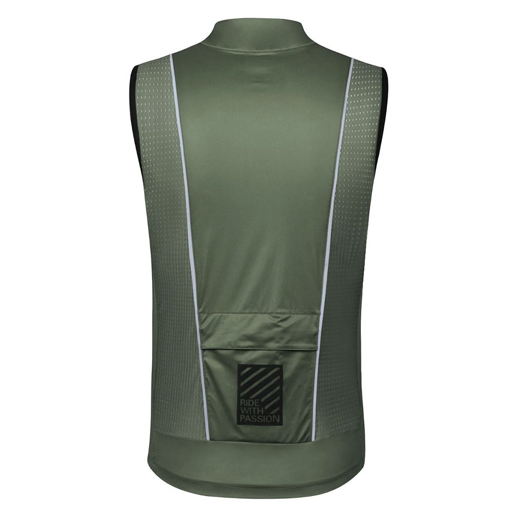Monton Urban Yako Windproof Vest-Green