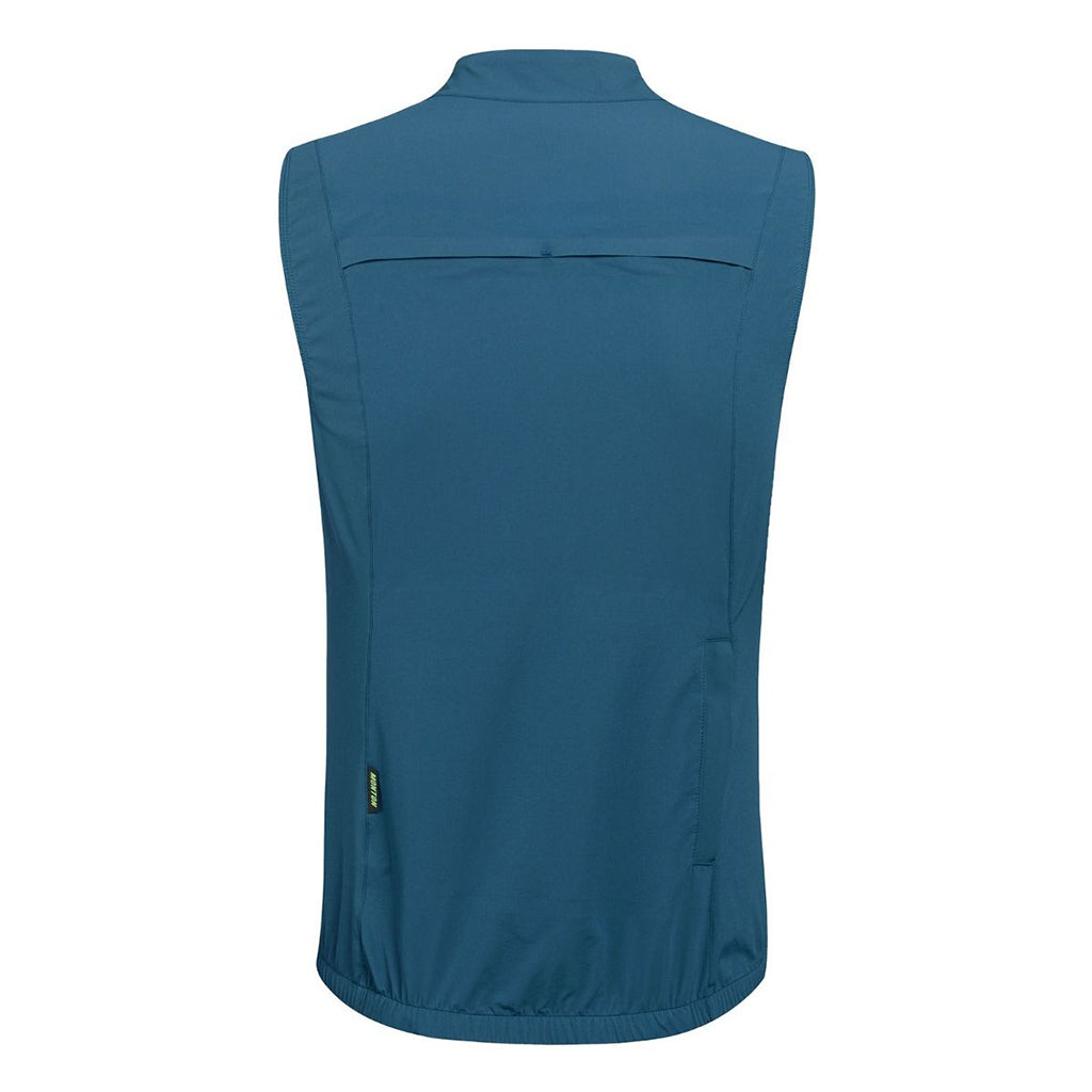 Monton Wind Hunter Windproof Vest-Nile Blue