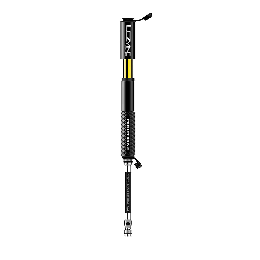 Lezyne Pocket Drive HP-High Pressure Pump-Black