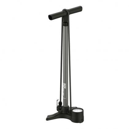 Lezyne Macro Drive Floor Pump (Diual Valve)-Flat Grey
