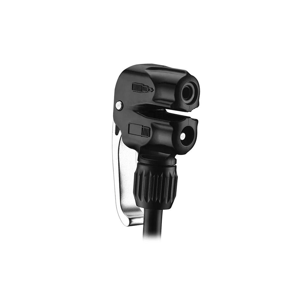 Lezyne Macro Drive Floor Pump (Diual Valve)-Flat Grey