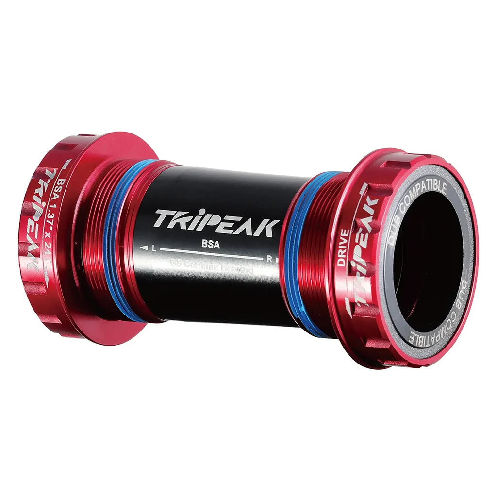 Tripeak 3-in-1 Core System G5 BSA-68MM Bottom Bracket (Red)