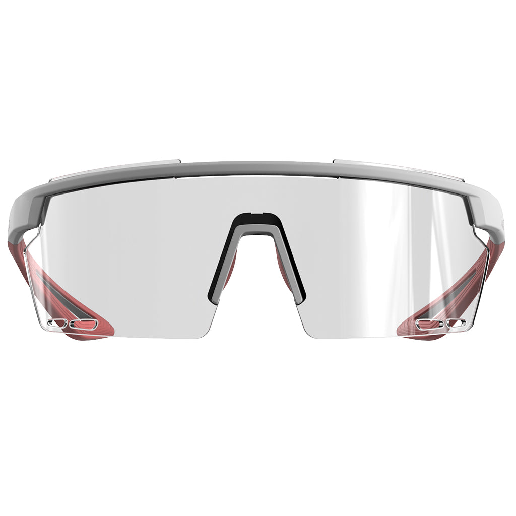 Magicshine Rouler Photochromic Sports Sunglasses-White/Pink