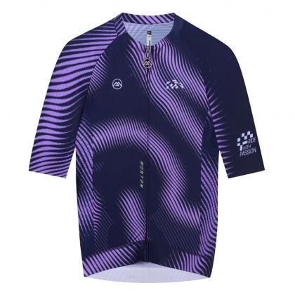 Monton Shadow Fade Jersey-Purple Black