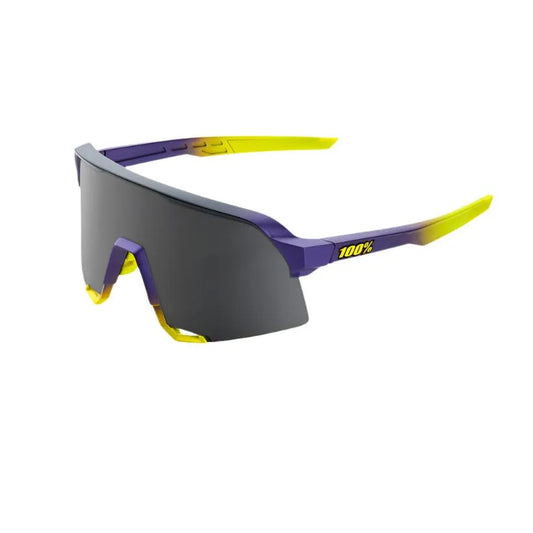 100% S3 Sport Sunglasses (Smoke/Matte Metallic Digital Brights)
