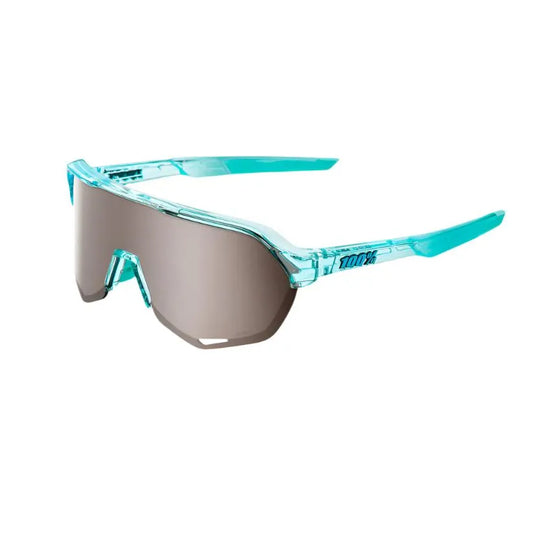 100% S2 Sport Sunglasses (Silver/Polished Translucent Mint)