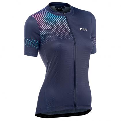 Northwave Wmn Origin Jersey-Black/Iridescent