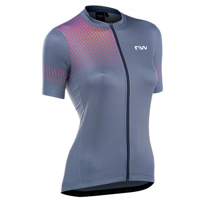 Northwave Wmn Origin Jersey-Dark Grey/Past