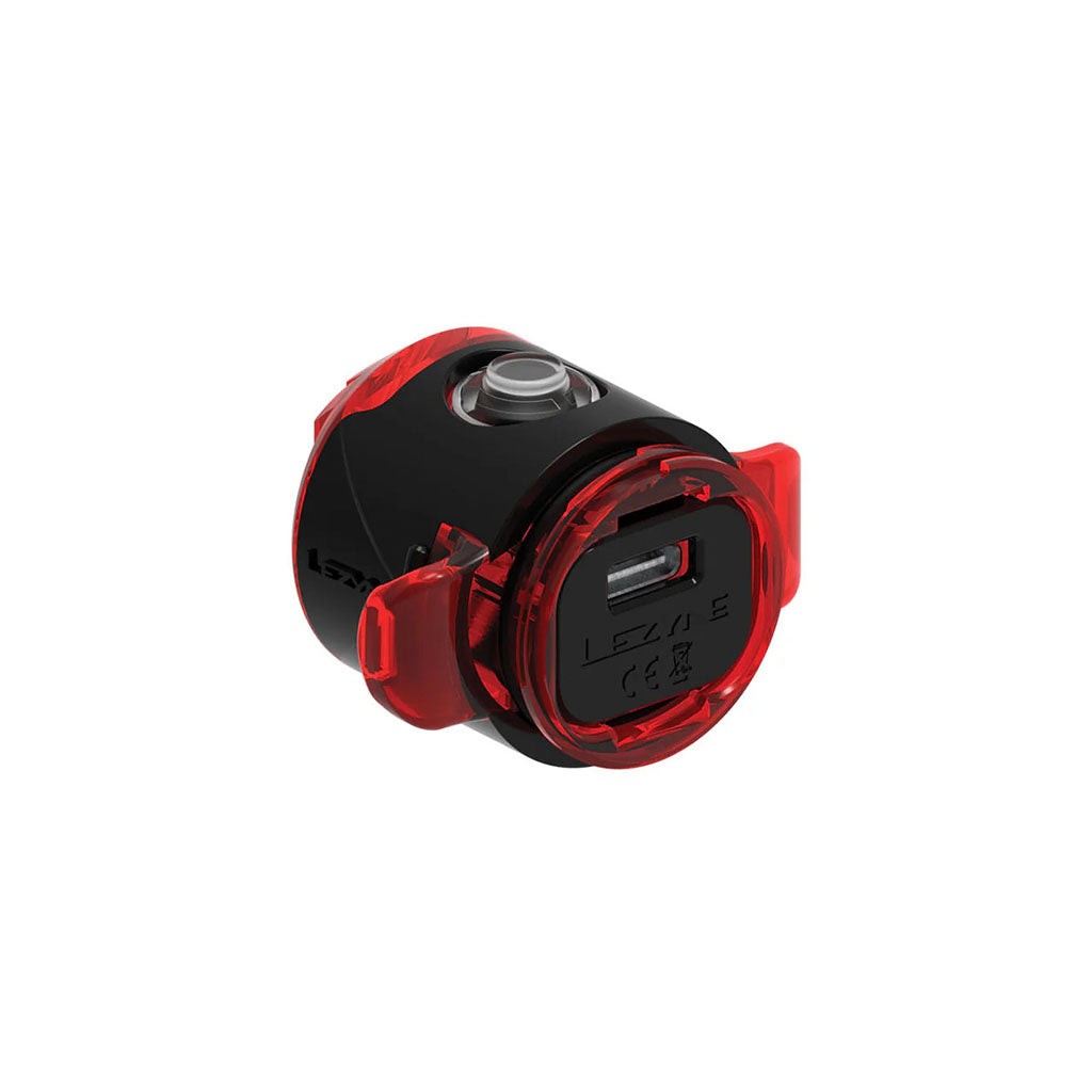 Lezyne Femto USB Drive Rear Light-Black (15 Lumens)