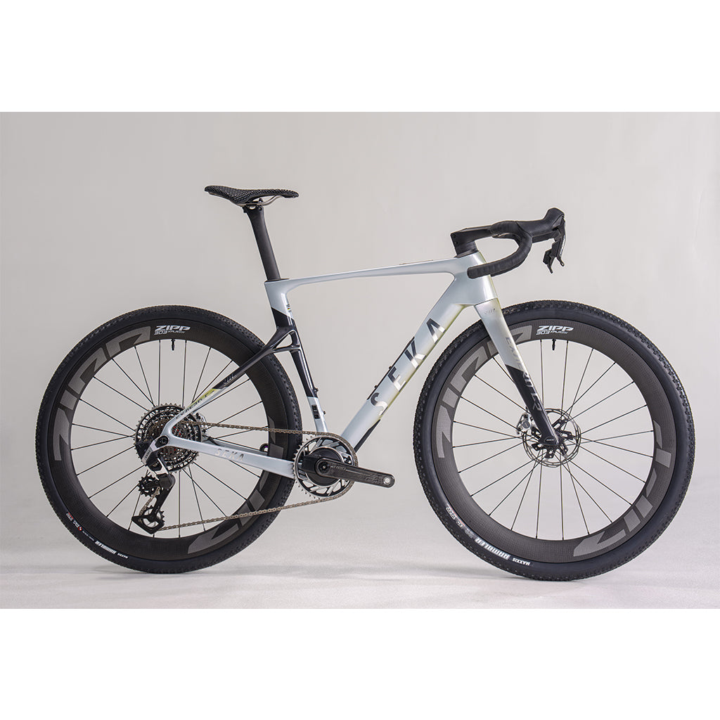Seka ExAero GR RDC Frameset-Stardust Silver