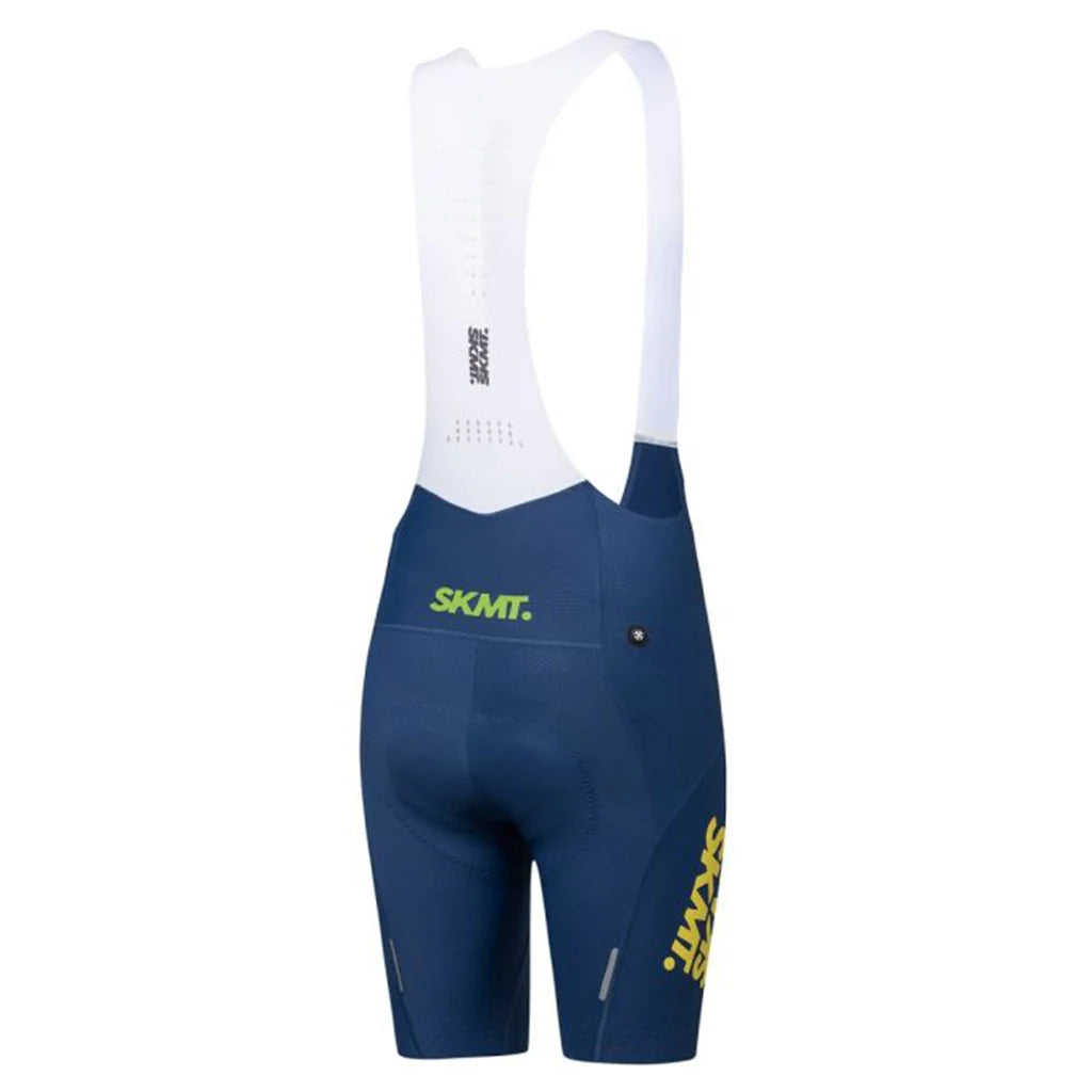 Monton SKMT Flux Block Mens Cycling Bibshorts (Blue)