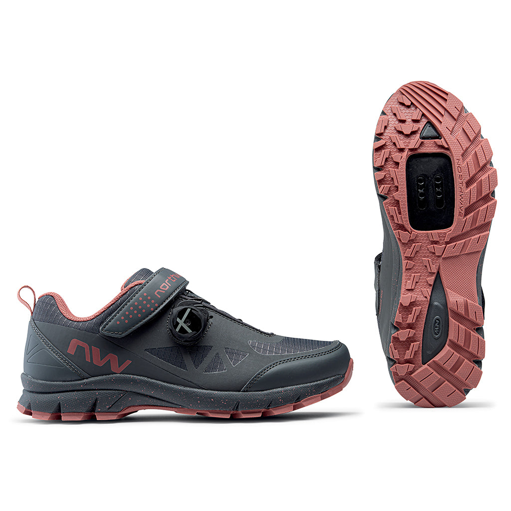 Northwave Wmn Corsair All Terrain Shoes-Anthra/Pink