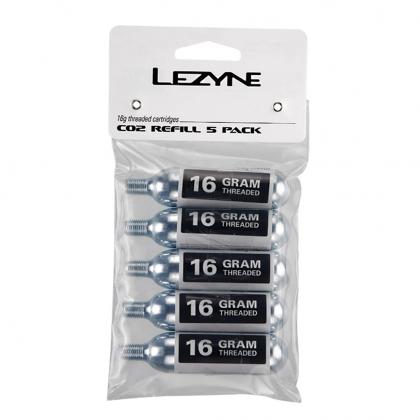 Lezyne 16G CO2 Cartridge (5 Pcs.)