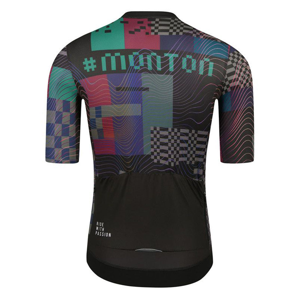 Monton Urban+ Vaporwave Jersey-Black