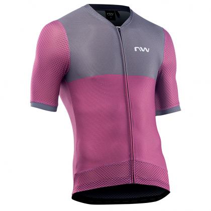 Northwave Storm Air Jersey-Plum/Dark Grey