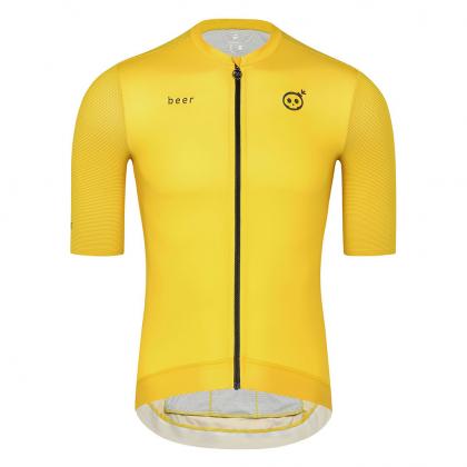 Skull Monton Beer Jersey-Yellow