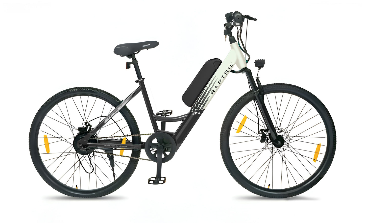 RAPTRIC Z26 - 26" Steel Step-Through Electric Cycle