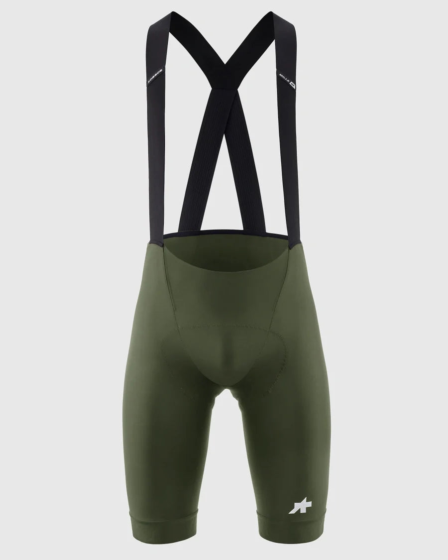 Assos MILLE GT S11 Men's Cycling Bib Shorts (Moss Green)