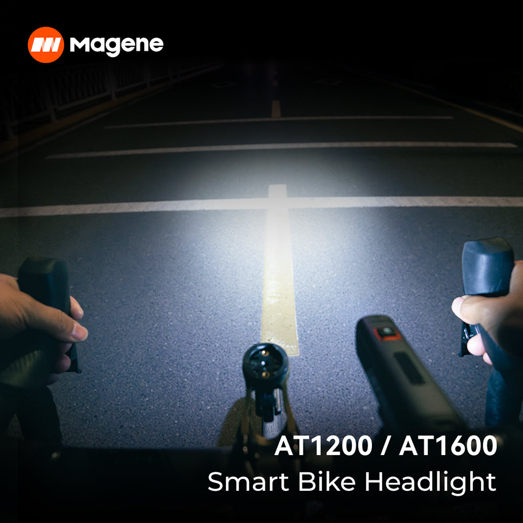Magene AT1600 Smart Front Light (1600 Lumens)