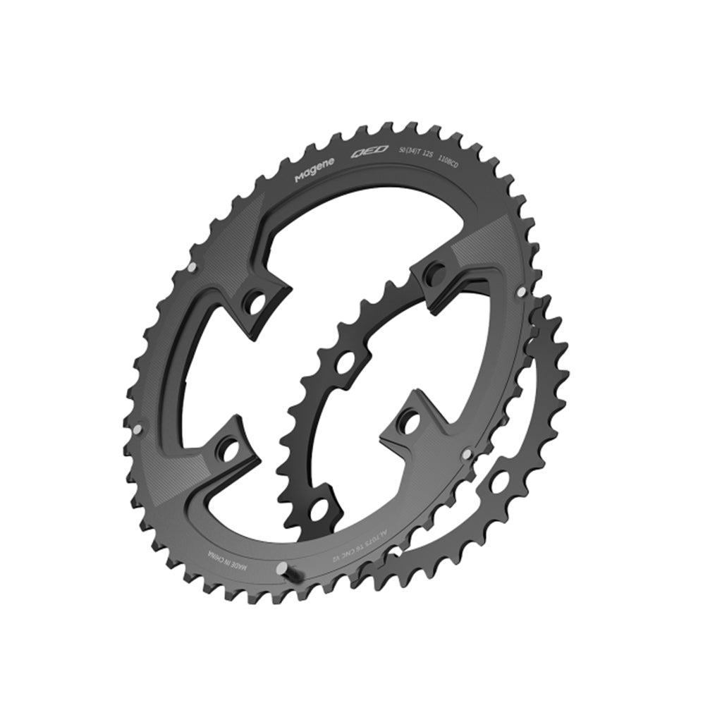 Magene QED Lightweight Split Chainring Set-110/4 BCD (11/12 Speed)