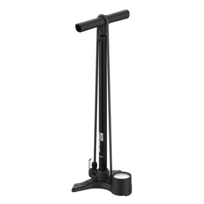 Lezyne Macro Drive Floor Pump (Dual Valve)-Flat Black