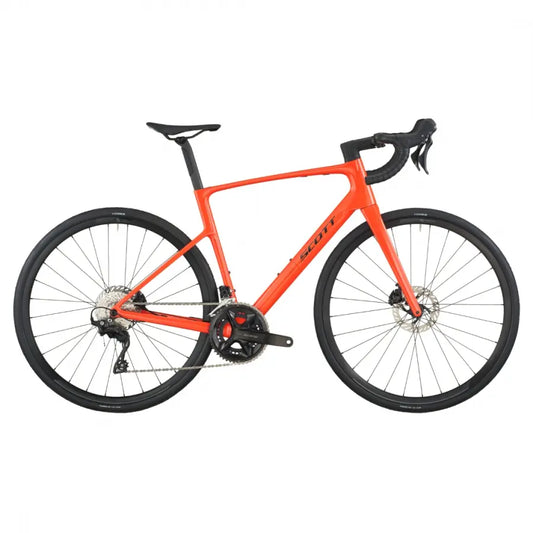 SCOTT ADDICT 50 FLAME ORANGE LIGHTWEIGHT AND ENDURANCE ROAD BIKE