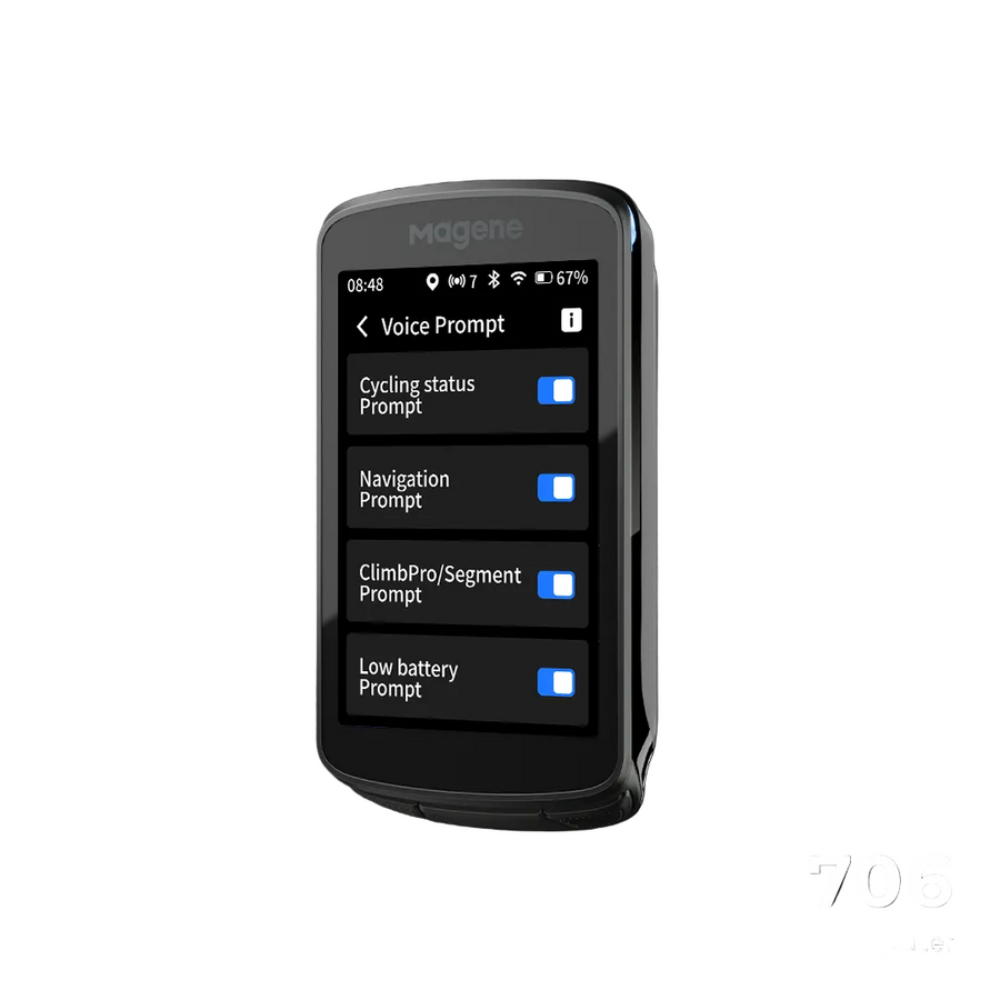 MAGENE C706 GPS CYCLOCOMPUTER (BLACK)