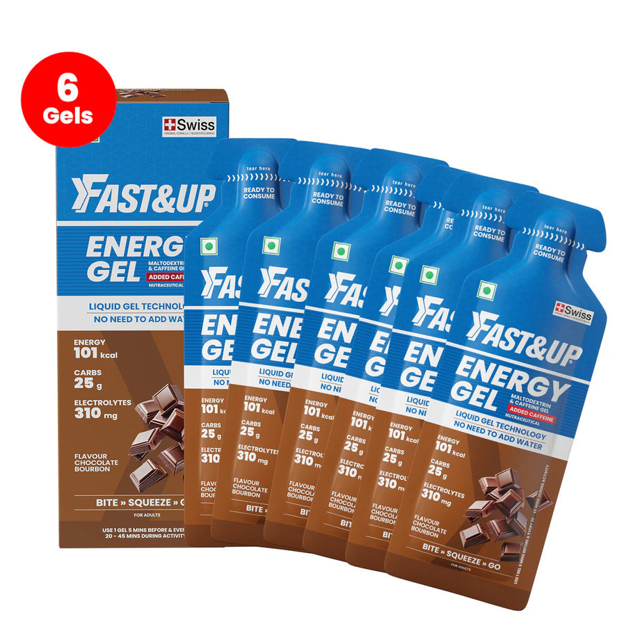 FAST&UP CAFFEINATED ENERGY GEL (CHOCOLATE BOURBON)