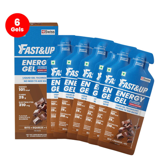 FAST&UP CAFFEINATED ENERGY GEL (CHOCOLATE BOURBON)