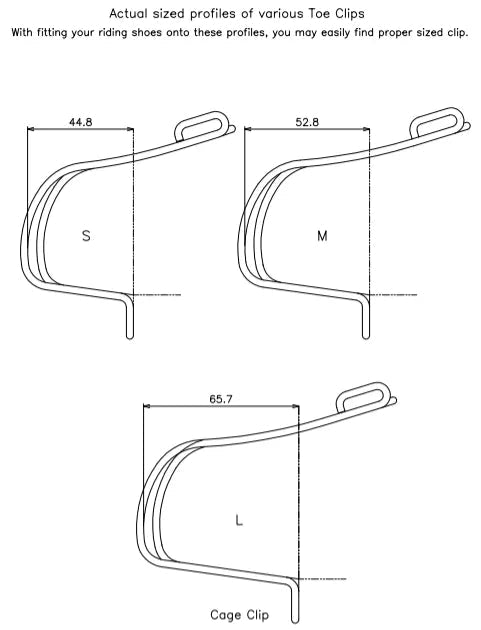 MKS CAGE TOE CLIP