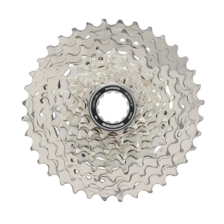 SHIMANO CS-HG710 12 SPEED CASSETTE (SILVER)