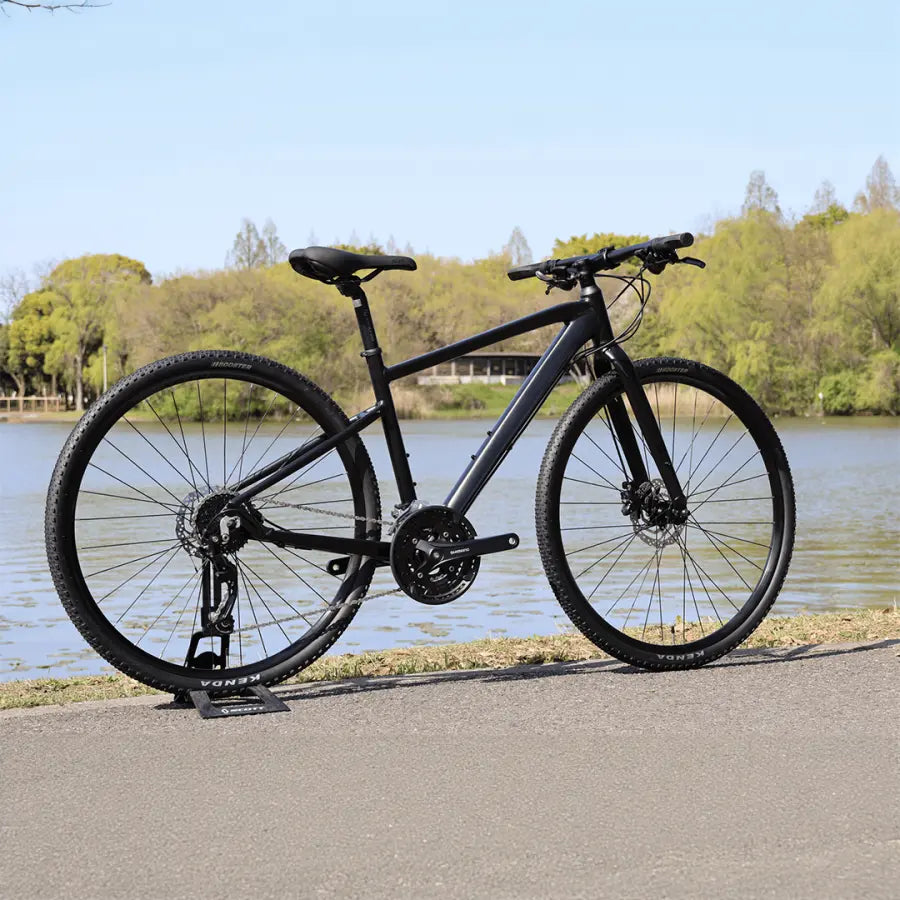 SCOTT SUB CROSS J1 MATT BLACK HYBRID BIKE
