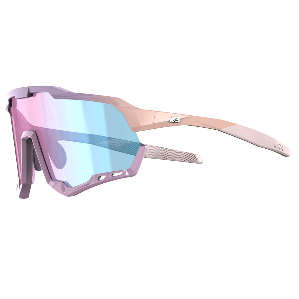 Magicshine Morpher Coloured Photochromic Sunglasses-Champagne/Pink