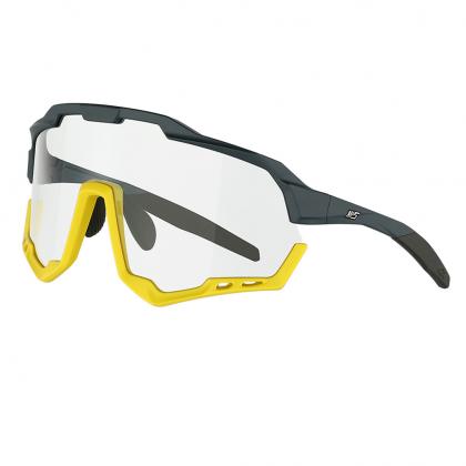 Magicshine Morpher Photochromic Sunglasses-Black/Blue/Yellow