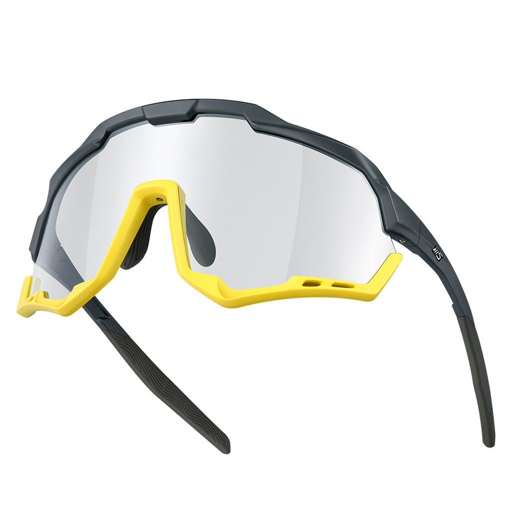 Magicshine Morpher Photochromic Sunglasses-Black/Blue/Yellow