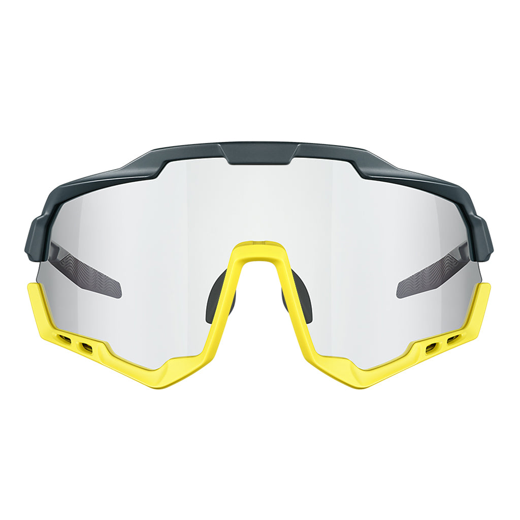 Magicshine Morpher Photochromic Sunglasses-Black/Blue/Yellow