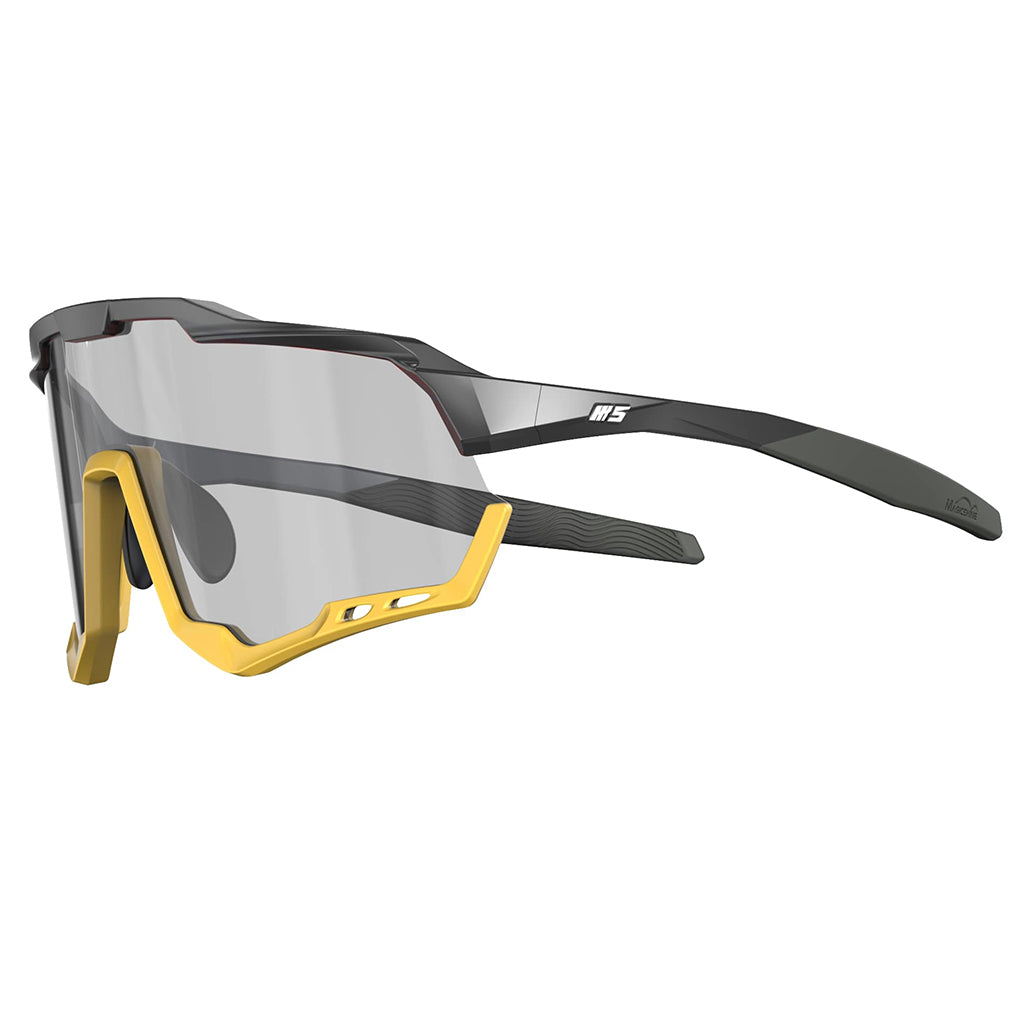 Magicshine Morpher Photochromic Sunglasses-Black/Blue/Yellow
