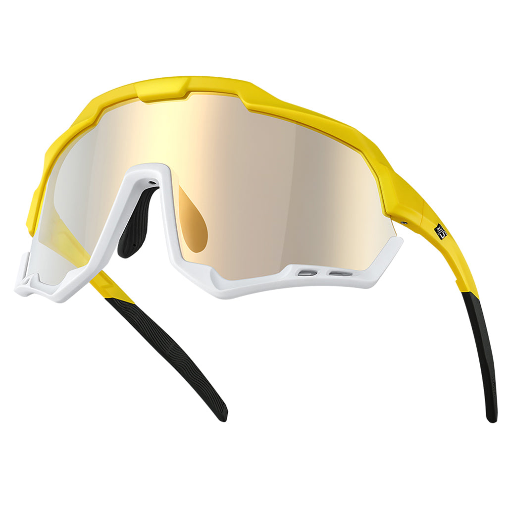 Magicshine Morpher Coloured Photochromic Sunglasses-Yellow/White