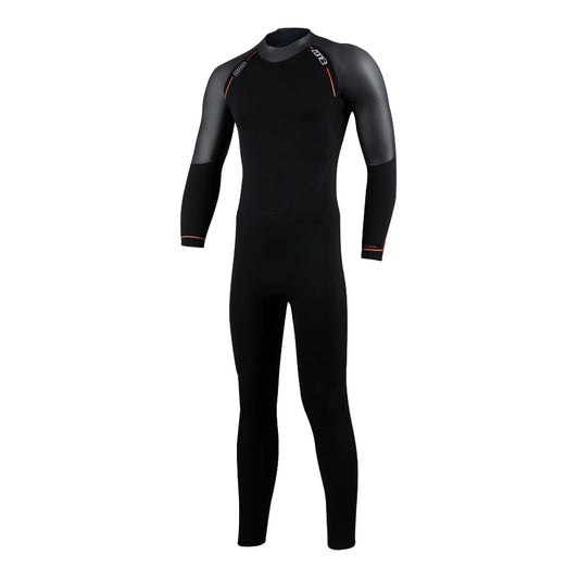 Zone 3 Active Flex Men's Wetsuit (Black/Orange)