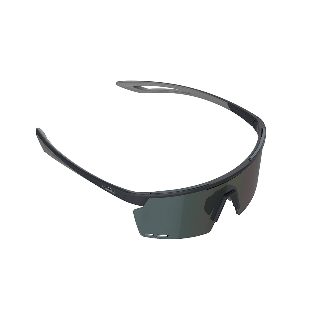 Magicshine Rouler Classic Sports Sunglasses-Blue/Grey