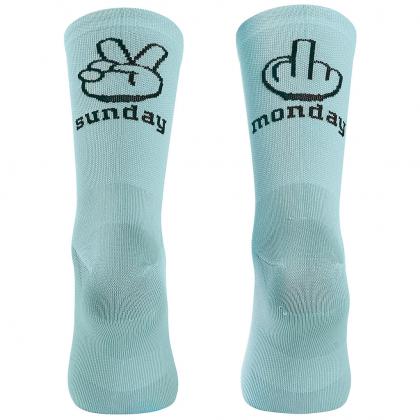 Northwave Sunday Monday Socks-Blue Surf
