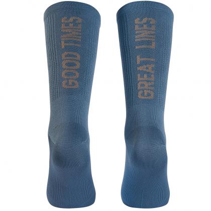 Northwave Good Times Great Lines Socks-Deep Blue/Dark Grey