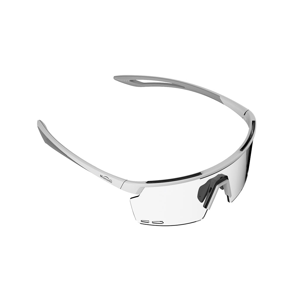 Magicshine Rouler Basic Sports Sunglasses-White/Grey