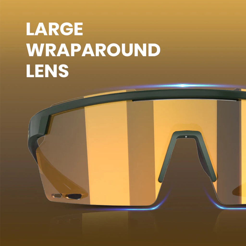Magicshine Rouler Coated Photochromic Sunglasses-White/Pink